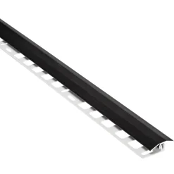 Übergangsprofil 'clipstech®-mini'Aluminium schwarz 1000 x 25 mm