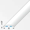 Übergangsprofil edelstahloptik, selbstklebend 1000 x 30 x 5 mm
