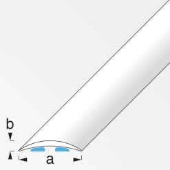 Übergangsprofil edelstahloptik, selbstklebend 1000 x 30 x 5 mm