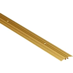 Übergangsprofil 'Plus' messingfarben 200 x 4,6 cm