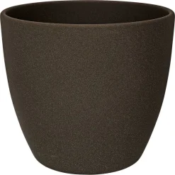 Übertopf 'Madrid' dunkelgrau Ø 19 cm