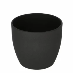 Übertopf 'Madrid' dunkelgrau Ø 17 cm