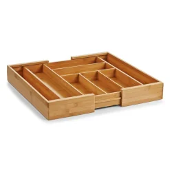 Besteckkasten naturfarben 43 x 6,5 x 35 cm