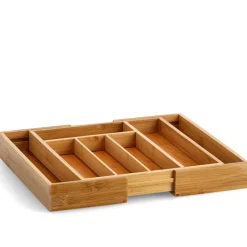 Besteckkasten naturfarben 33,5 x 5 x 29 cm