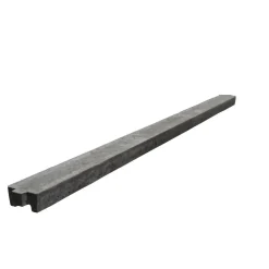 Betonzaun Rechteck-Oberlatte 'Standard' doppelseitig 206 x 15 x 8 cm