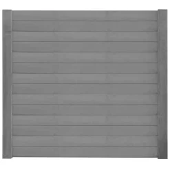 Betonzaunplatte 'Klassik Prestige' betongrau 3,5 x 26 x 184 cm