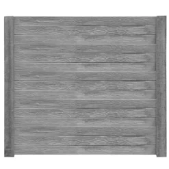 Betonzaunplatte 'Standard Prestige' 200 x 38,5 x 3,5 cm grau