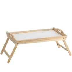 Bett-Tablett naturfarben 50 x 24,5 x 30 cm