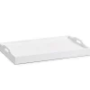 Bett-Tablett weiß 56,5 x 27 x 35,5 cm