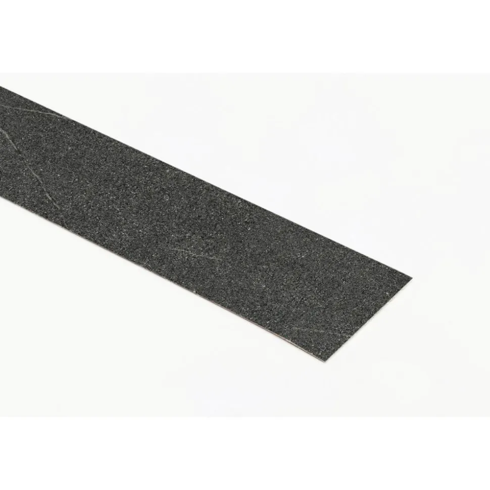 Bügelkante 'Torreano Anthrazit 37984' anthrazit 4,5 x 65 cm