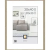 Bilderrahmen 'Madrid' Kunststoff vintage eichefarben 30 x 40 cm