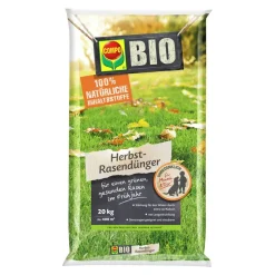 Bio Herbst-Rasendünger 20 kg für ca. 400 m²