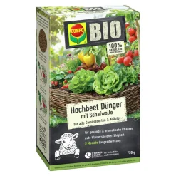 Bio-Hochbeet Dünger mit Schafwolle 750g
