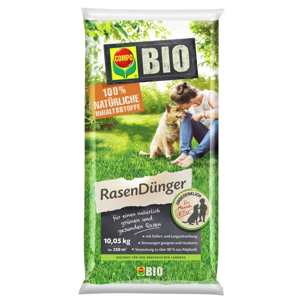 Bio-Rasendünger 10,05 kg für 250 m²