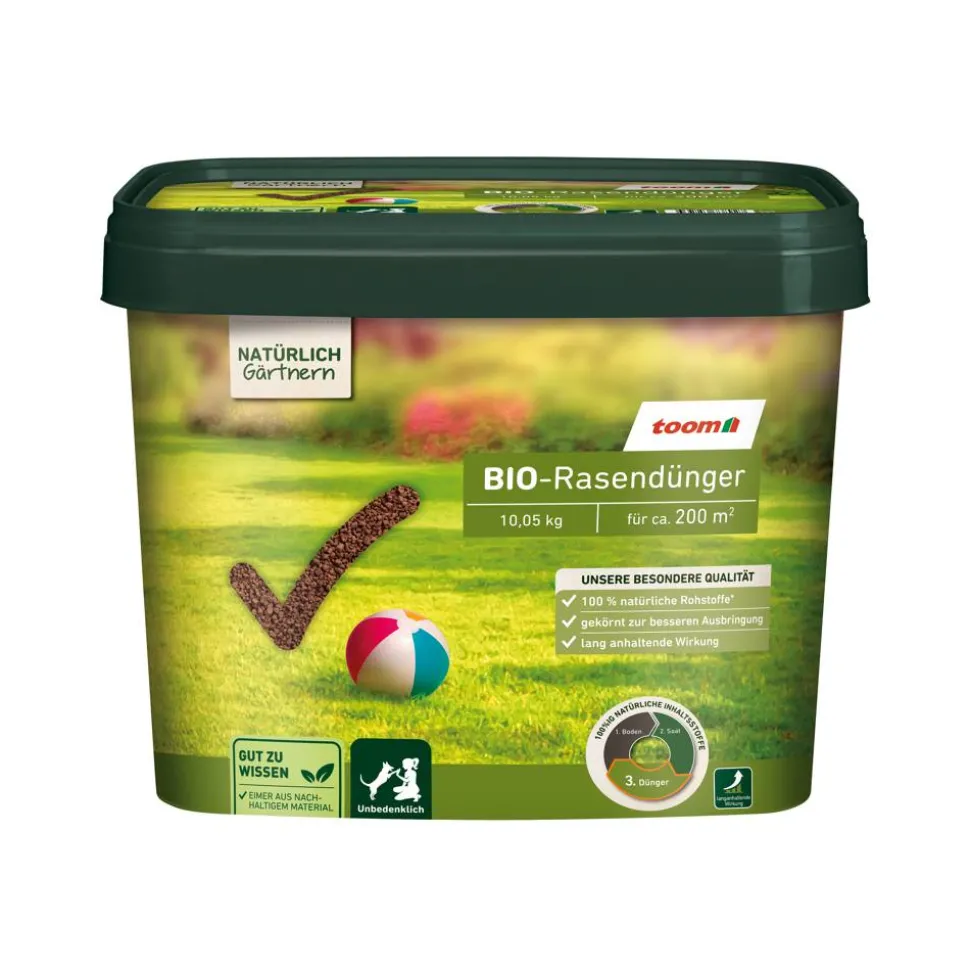 Bio-Rasendünger mit Langzeitwirkung 10,05 kg