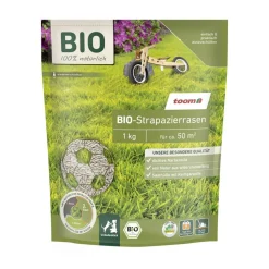 Bio-Strapazierrasen für 50 m²