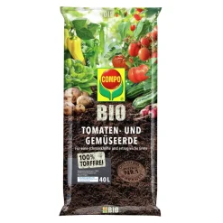 Bio-Tomaten- und Gemüseerde torffrei 40 l
