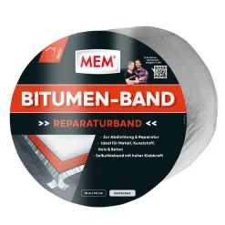 Bitumen-Band alu 10 cm x 10 m