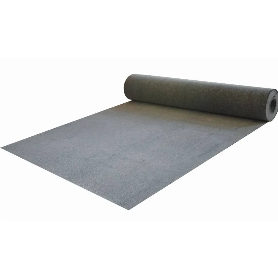 Bitumen-Dachbahn 'charBIT R500' besandet schwarz 100 x 1000 cm