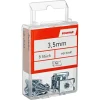 Blechmuttern 3,5 mm Stahl 8 Stück