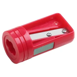 Bleistiftanspitzer rot