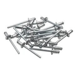 Blindnieten Aluminium Ø 4 x 12 mm 100 Stück
