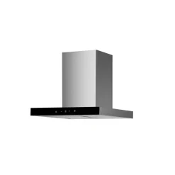 Blockhaube 'Sira' Edelstahl mit Glasfront 60 cm