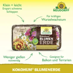 Blumenerde 'Kokohum' 7 l torffrei