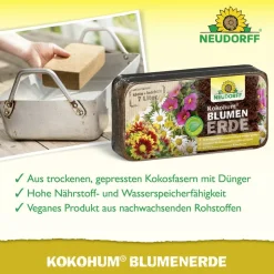 Blumenerde 'Kokohum' 7 l torffrei