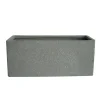 Blumenkasten 'Bosavi' Fibreclay grau 56 x 27 x 25 cm