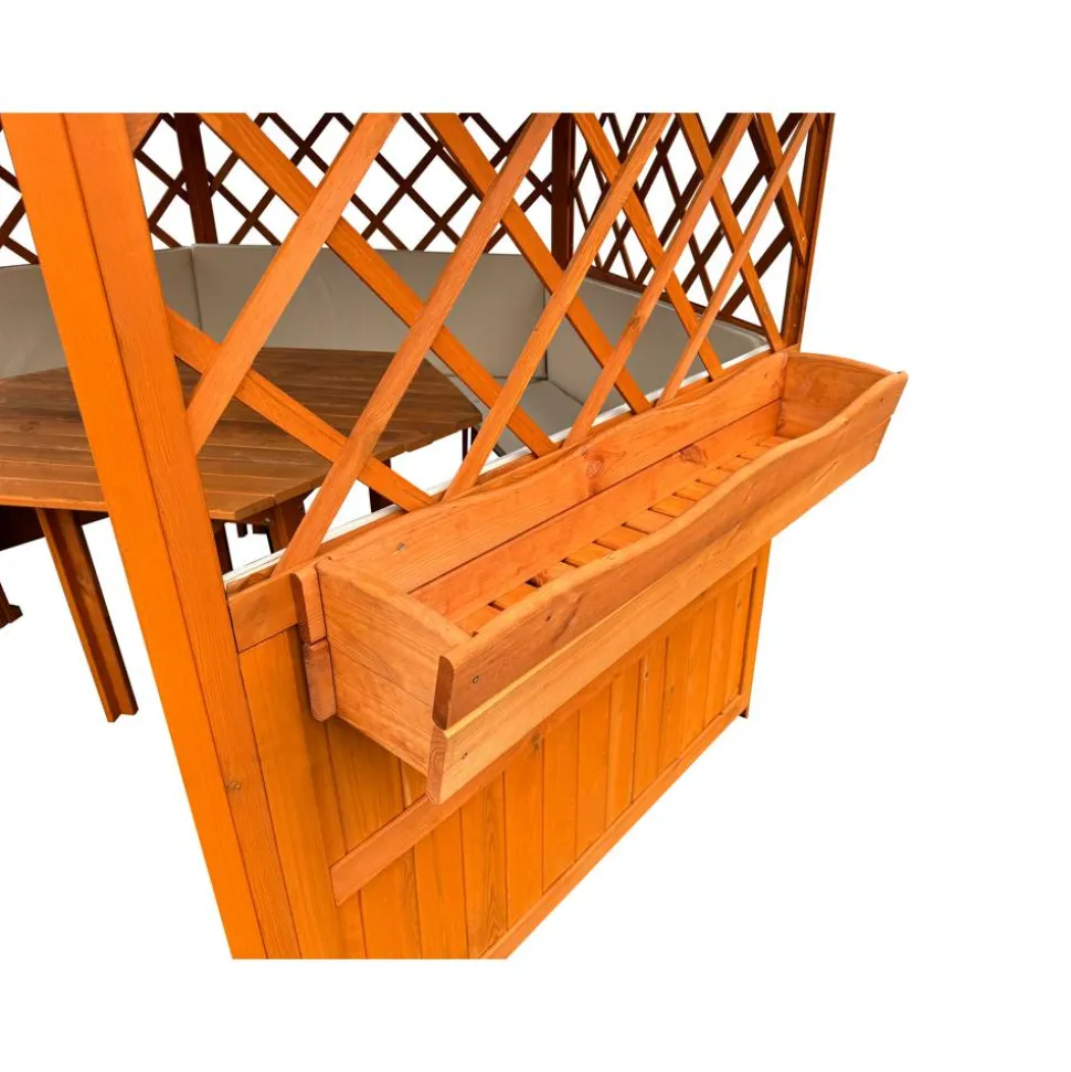 Blumenkastenset für Pavillon 'Palma'/'Marburg' 108 cm 5-teilig