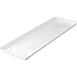 Blumenkasten-Untersetzer weiß 60 x 17,5 x 2,5 cm