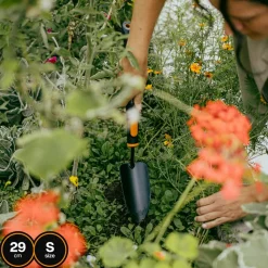 Blumenkelle 'OneClick' schwarz, wechselbarer Griff