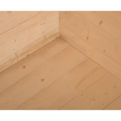 Boden für Gartenhaus '209' Größe 2 naturfarben 250 x 250 cm