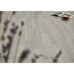 Bodenbelag CV 'Lugano' Holzdielenoptik grau Meterware Breite 2 m