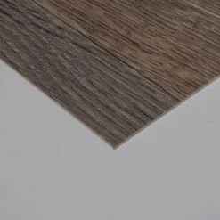 Bodenbelag CV 'Lyon' Holzdiele Eiche braungrau 2 m