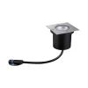 Bodeneinbauleuchte 'Plug & Shine Floor' 10 x 10 cm silbern