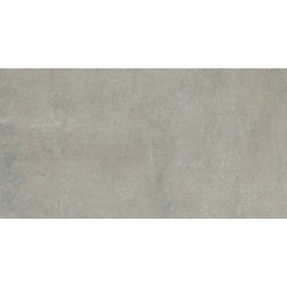 Bodenfliese 'Beton Fango' Feinsteinzeug 30,5 x 61 cm grau