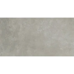 Bodenfliese 'Beton Fango' Feinsteinzeug 30,5 x 61 cm grau