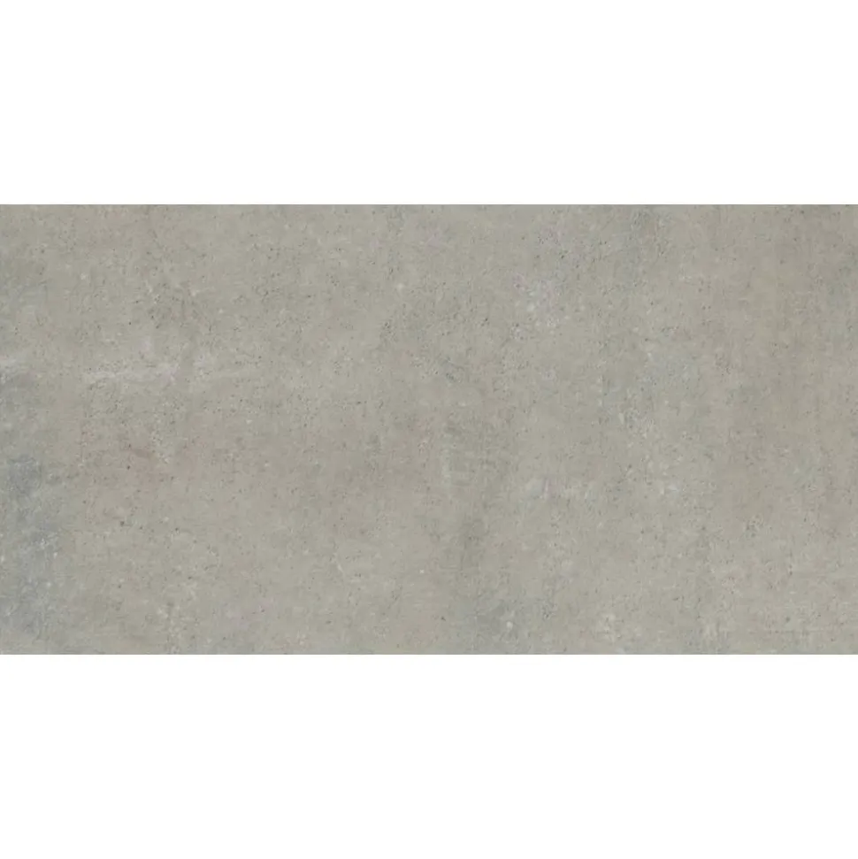 Bodenfliese 'Beton Fango' Feinsteinzeug 30,5 x 61 cm grau