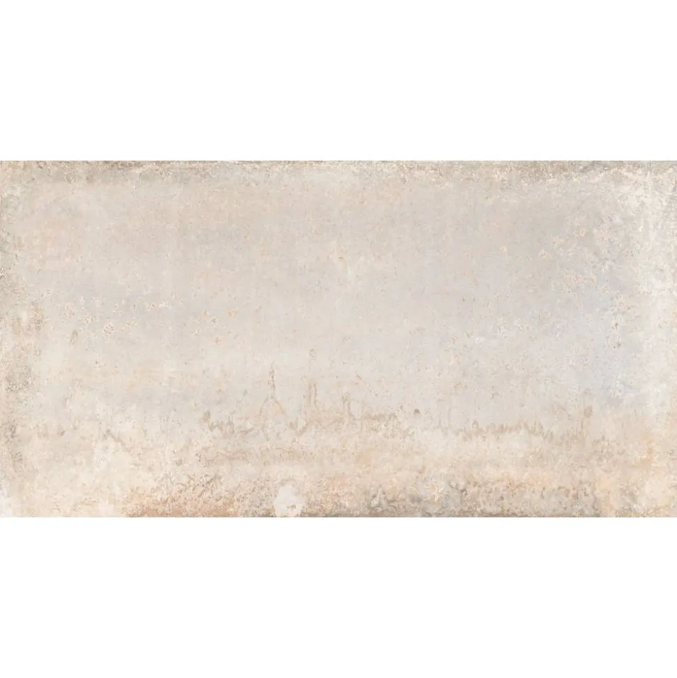 Bodenfliese 'Dolmen' Feinsteinzeug bianco 60 x 120 x 0,9cm