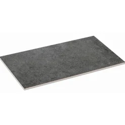 Bodenfliese 'Fancy' Feinsteinzeug 30,5 x 61 cm dark R10/B