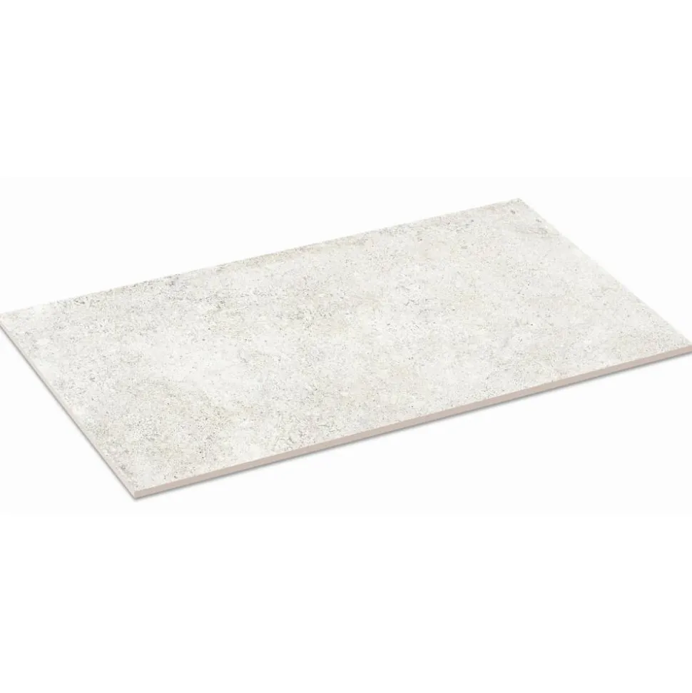 Bodenfliese 'Fancy' Feinsteinzeug 30,5 x 61 cm ivory R10/B