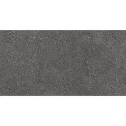 Bodenfliese 'Hardy' schwarz 30 x 60 cm