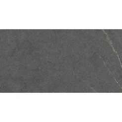 Bodenfliese 'Hardy' schwarz 30 x 60 cm