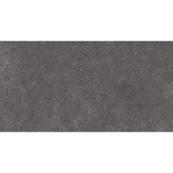 Bodenfliese 'Pietra' Feinsteinzeug graphit 45 x 90 cm