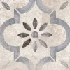 Bodenfliese 'Retro Mesina azul' Feinsteinzeug mehrfarbig 22,5 x 22,5 cm