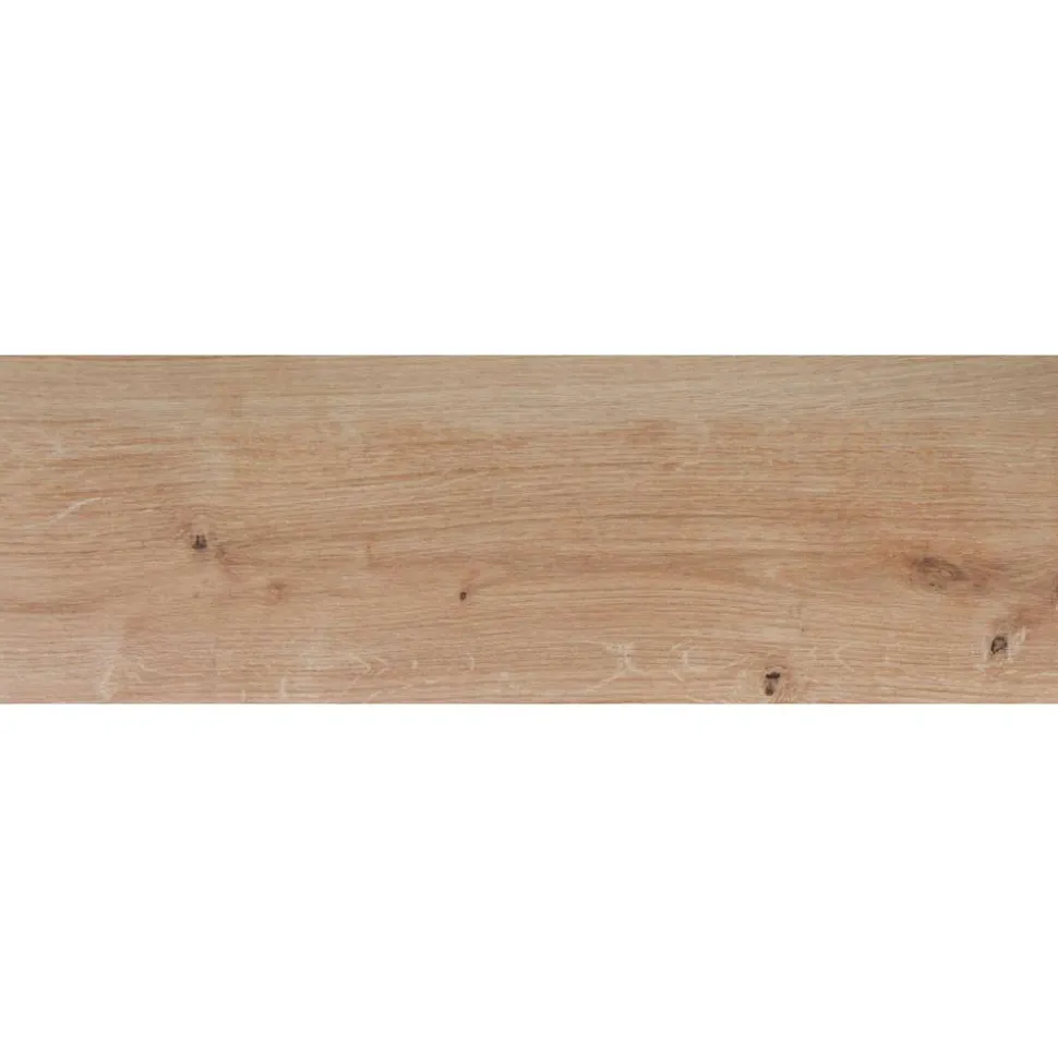 Bodenfliese 'Wood' Feinsteinzeug 18,5 x 59,8 cm beige