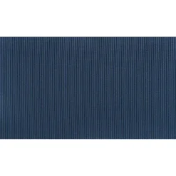 Bodenmatte Uni blau 0,65 x 2 m