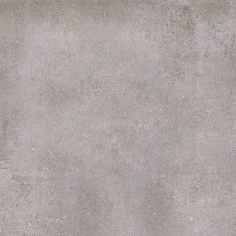 Bodenplatte 'Polar' Feinsteinzeug grey 90 x 90 x 2 cm